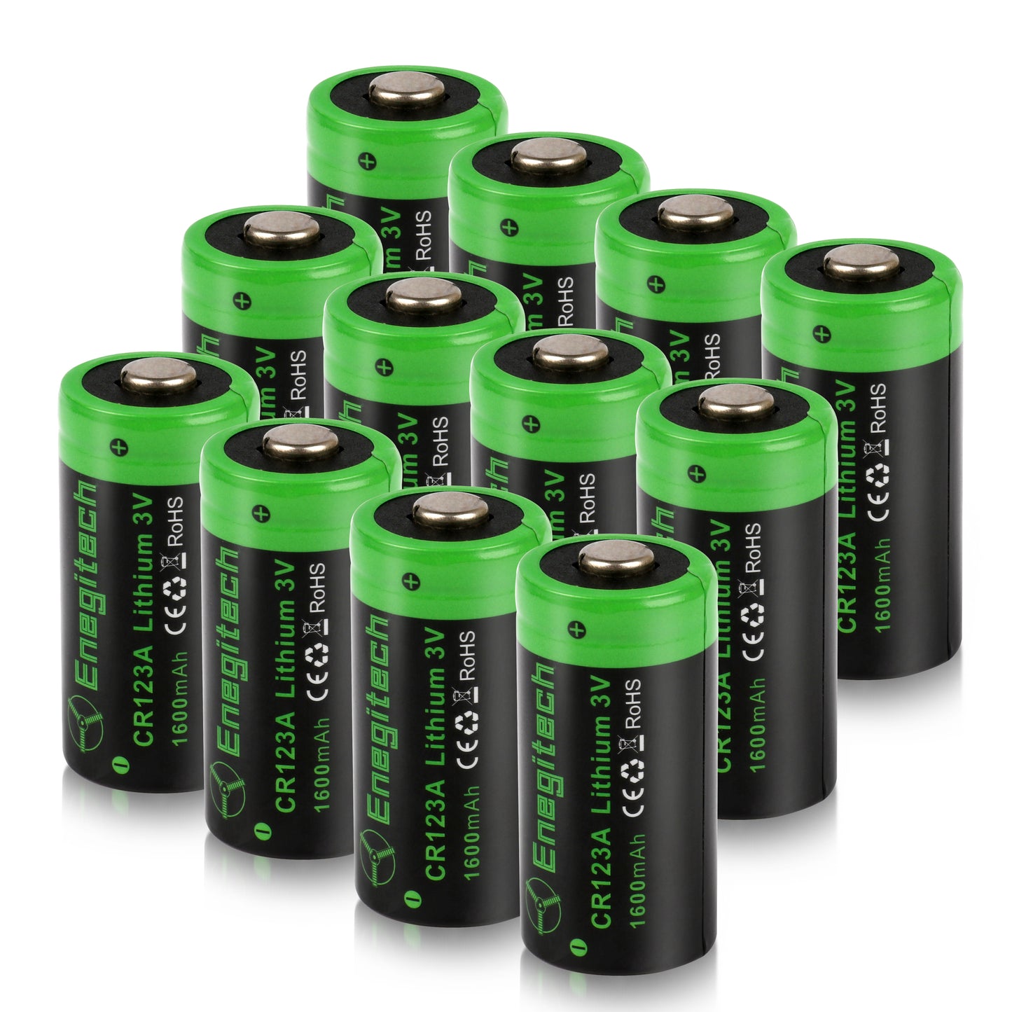 Streamlight CR123A Lithium Batteries 12-Pack