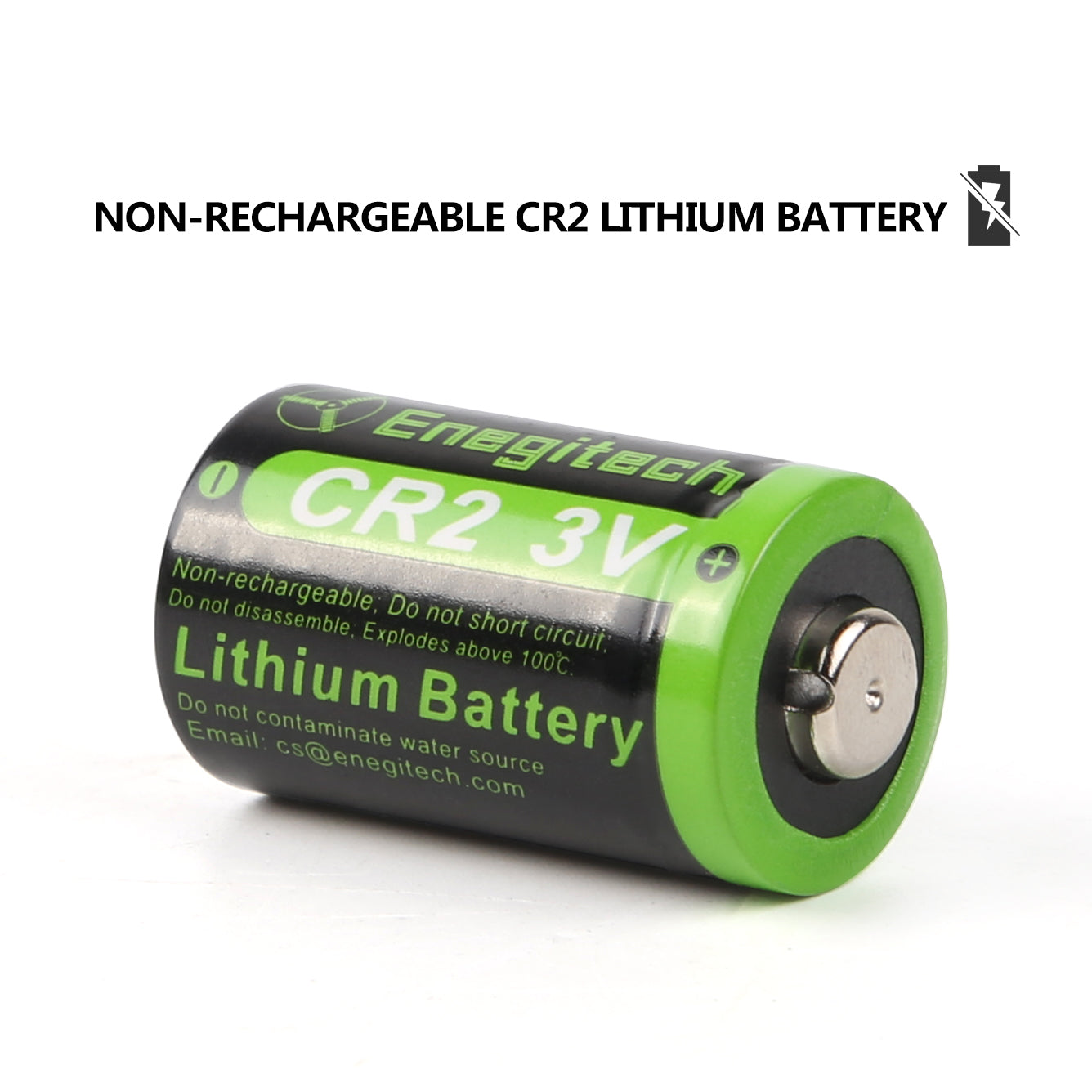 Enegitech CR2 Lithium Batteries - 6 Pack